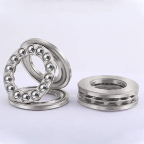 XiKe 2 Pack 51101 Bearings 12x26x9mm, High Speed and Chrome Steel Thrust Ball Bearings.