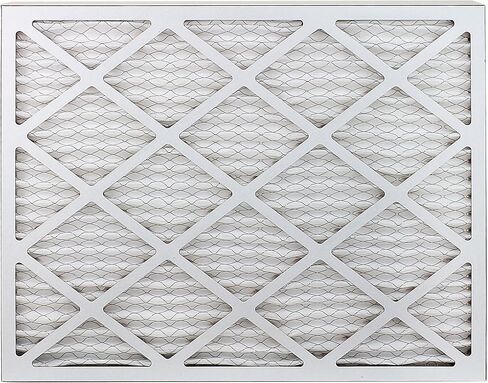 فلتر هواء 20x22x1 MERV 8، مرشحات فرن HVAC مطوي (12 حزمة، فضي) in Kuwait
