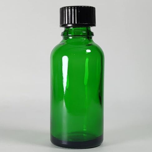 زجاجة بيول 30 مل (1 أونصة). زجاجة زيت عطري بغطاء. للعطور والعلاج العطري وقوارير العينات القابلة لإعادة التعبئة في المختبر - 12 عبوة (عنبر) in Kuwait