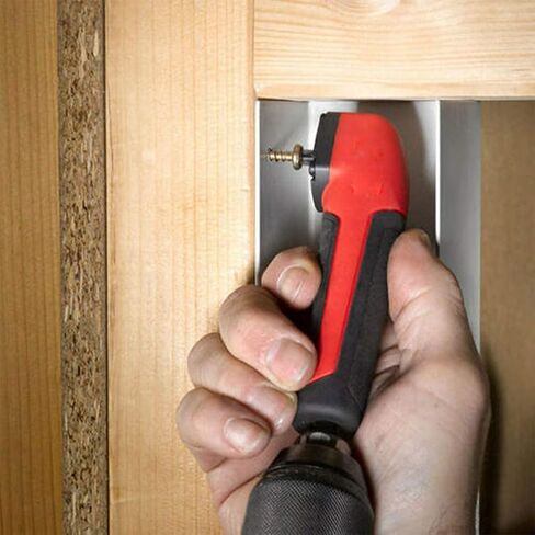 مفك براغي كهربائي بزاوية قائمة 90 درجة، محول مقبس مفك براغي للمثقاب الكهربائي، مقبض من مادة ABS in Kuwait