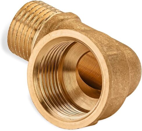 Pipe Fitting Brass Elbow 1" Female x 1" Female 90 Degree Street Elbow Brass Elbow Forged Brass in Saudi Arabia