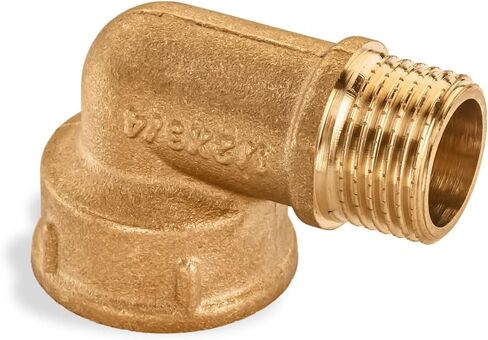 Pipe Fitting Brass Elbow 1" Female x 1" Female 90 Degree Street Elbow Brass Elbow Forged Brass in Saudi Arabia