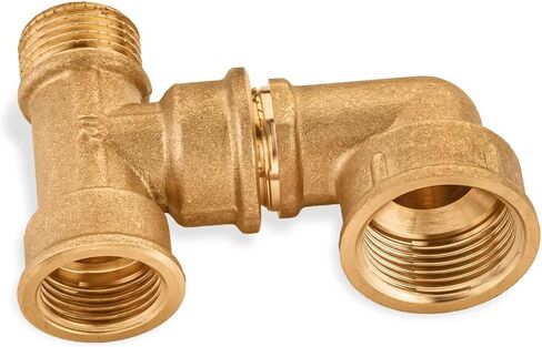 Pipe Fitting Brass Elbow 1" Female x 1" Female 90 Degree Street Elbow Brass Elbow Forged Brass in Saudi Arabia