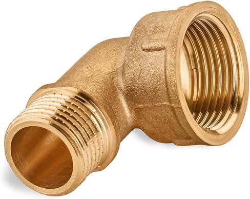 Pipe Fitting Brass Elbow 1" Female x 1" Female 90 Degree Street Elbow Brass Elbow Forged Brass in Saudi Arabia