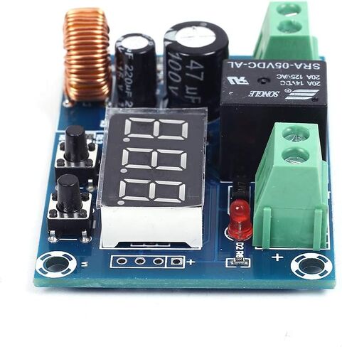 DAOKI 2PCS Digital Low Voltage Discharge Protection Module Disconnect Switch Over Discharge Protection Protector for 12-36V Lithium Battery with 24AWG Wire in Saudi Arabia