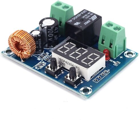 DAOKI 2PCS Digital Low Voltage Discharge Protection Module Disconnect Switch Over Discharge Protection Protector for 12-36V Lithium Battery with 24AWG Wire in Saudi Arabia