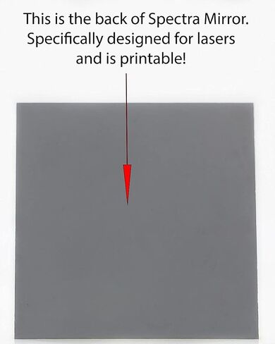 مرآة أطياف ذهبية مقاس 12 بوصة × 12 بوصة (1/8 بوصة) - تتوفر العديد من الأحجام والألوان - مرآة أكريليك أخف وأقوى بكثير من المرآة التقليدية - سهلة القطع والحفر - سطح أملس - آمن + مقاوم للكسر - قطع اسمي in Kuwait