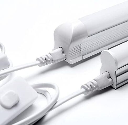 كابل تمديد الطاقة لأنبوب T5 T8 LED مع مفتاح تشغيل/إيقاف، سلك كابل تمديد لتركيبات الإضاءة LED T5/T8 LED المتكامل (6FT/1.8M) (3) in Kuwait