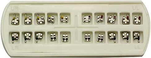20 Sets/Pack 400 pcs of Brackets MIM Roth Mini 0.022 With Hook 3 in Saudi Arabia