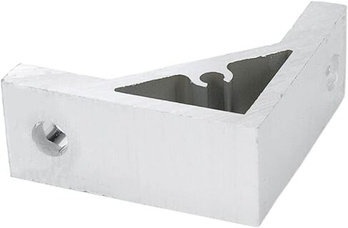 4Pcs 3030 Inside Corner Bracket Gusset Triangle Hypotenuse Consolidate for 3030 Aluminum Extrusion Profile with Slot in Kuwait