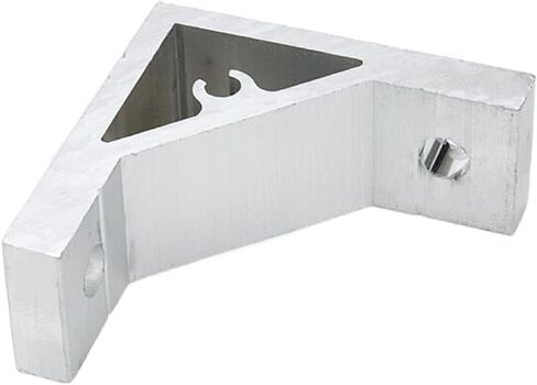 4Pcs 3030 Inside Corner Bracket Gusset Triangle Hypotenuse Consolidate for 3030 Aluminum Extrusion Profile with Slot in Kuwait