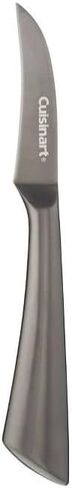 Cuisinart Classic 8pc Colored Stainless Steel Cutlery Set with Acrylic Block Black - C77-8PMOX in Saudi Arabia