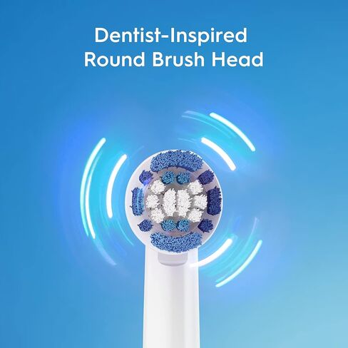 اورال بي فرشاة اسنان ببطارية من ريفوليوشن مع (1) راس فرشاة، ابيض، البطاريات متضمنة in Kuwait