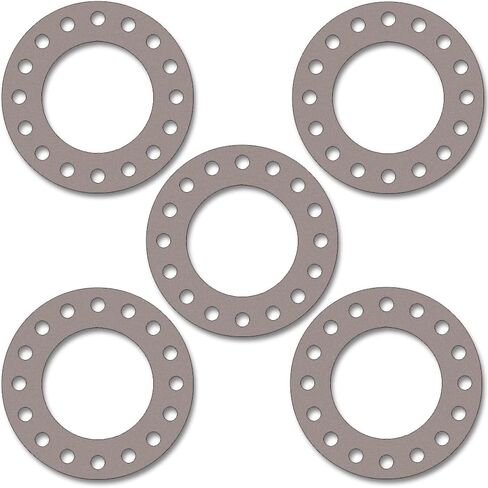 Sterling Seal CFF7540.1000.125.300X5 7540 Vegetable Fiber Full Face Gasket, 10" Pipe Size, 1/8" Thick, Pressure Class 300#, 10.75" ID (Pack of 5) in Saudi Arabia