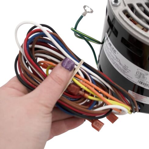 Supplying Demand W51-34BAA3-02 HVAC Blower Motor 3/4 HP 1 Phase 3 Speed 120V 1075 RPM Model Specific Not Universal in Saudi Arabia