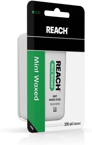 Reach Mint Waxed Floss 200 Yards (Pack of 2) in Saudi Arabia
