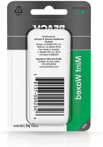 Reach Mint Waxed Floss 200 Yards (Pack of 2) in Saudi Arabia