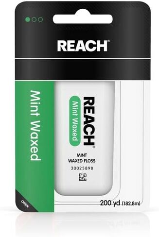 Reach Mint Waxed Floss 200 Yards (Pack of 2) in Saudi Arabia