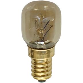 2 Pack, Fulfilled by Amazon, WSDCN E14 T25 25W 120V 120 Volt 125V 110V~130V Oven Light Bulb Heat Resistant Bulb 300'C