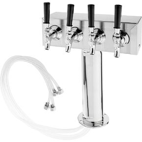 Bev Rite 4 صنبور SS T برج - تبريد الهواء، اتصال SS304، الفولاذ المقاوم للصدأ in Kuwait