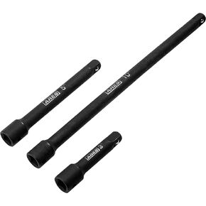 ARES 27076 – 9-Piece Multi-Drive Impact Socket Accessories Set - Premium Chrome Moly Steel Socket Adapters, and Wobble Extensions – Laser Engraved Size Markings in Saudi Arabia