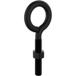 National Hardware N820-105 Eye Bolt, 3/8" × 4", Storm Shine Finish