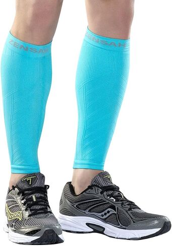Zensah Running Leg Compression Sleeves - Shin Splint, Calf Compression Sleeve Men and Women in Kuwait