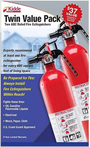 طفاية حريق متعددة الأغراض من كيد، قطعتين in Kuwait