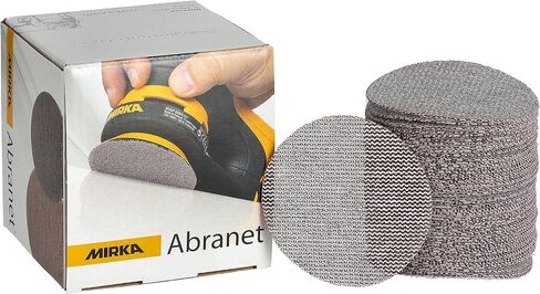 Mirka Abranet Net Grip Disc 3 inch Grit 80 Sanding Discs 50 pcs in Saudi Arabia