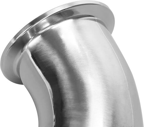 DERNORD 1" Tube OD Elbow 180 Degree Sanitary Pipe Fitting SS304 Tri Clamp 1.5 Inch in Saudi Arabia