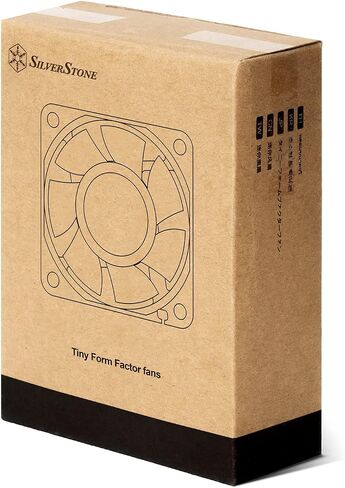 SilverStone Technology FTF 4010 40mm x 10mm Tiny Form Factor Fan with Dual Ball Bearing and Low Noise Adapter, SST-FTF4010B in Kuwait