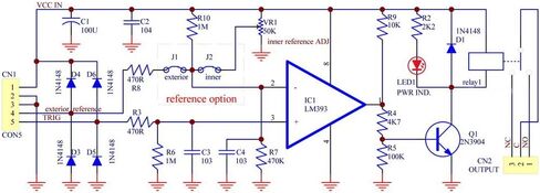 CZH-LABS DIN وحدة مرحل مقارنة الجهد الكهربي للسكك الحديدية، DC12V، مرحل SPDT 10Amp. in Kuwait