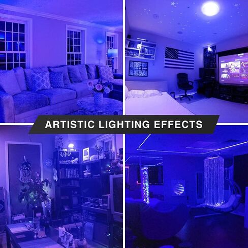 3 عبوات من مصابيح الإضاءة الأرجوانية LED ذات الشعيرة A19 - قاعدة E26 بقدرة 8 وات 75 وات مكافئة لمبات LED أرجوانية عتيقة، إضاءة زخرفية LED أرجوانية لتزيين الحفلات، الشرفة، المنزل، مصابيح إضاءة الهالوين in Kuwait