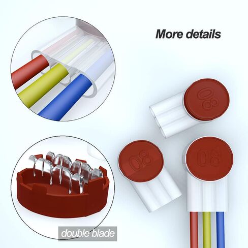 UR2 IDC Butt Connector,Used as Corrosion-Resistant and Moisture-Proof Connector for Weak Current Wire Connection Such as Loudspeaker Wires (100 pcs). in Kuwait