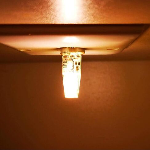 لمبة BAOMING G4 LED 12V 3.5W JC Bi-Pin Base، 20W-35W T3 G4 مكافئ هالوجين، 2700K أبيض دافئ ناعم، بدون وميض 350LM، إضاءة الثريا/إضاءة المناظر الطبيعية/إضاءة الميكروويف (10 عبوات) in Kuwait