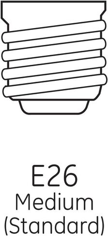 مصابيح GE Refresh LED، 60 وات Eqv، ضوء النهار، مصابيح G25 Globe، شفافة، قاعدة متوسطة (3 عبوات) in Kuwait