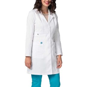 Adar Universal Stretch Lab Coat for Women - 36" Tab-Waist Lab Coat