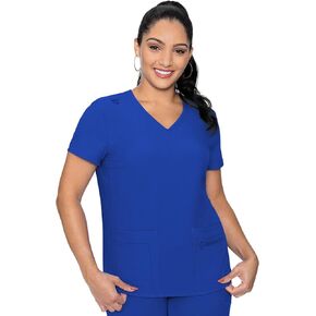 Med Couture Women's Energy Collection Knit Back Top