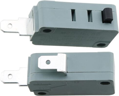 E-outstanding KW3A Microswitch 2PCS 16A 125/250V Microwave Oven Door Micro Switch Replacements (1PC Normally Open and 1PC Normally Closed) in Saudi Arabia