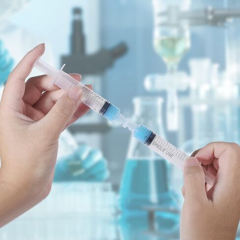 25pcs Syringe Adapter, Clear Female Luer Lock Luer Coupler Connector Kit to Syringe Coupler Adapter in Saudi Arabia