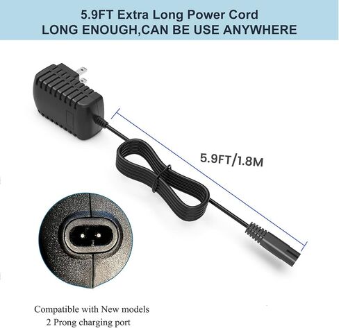 for Bissell Pet Hair Vacuum 2390 2390A 23903 2284 2284W Charger for Bissell 14.4V Lithium Ion Cordless Hand Vacuum 1614206 Power Cord AC DC Adapter Supply in Saudi Arabia
