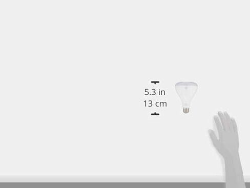 لمبة إضاءة LED مملوءة بالشمس من GE، تحافظ على دورة النوم الطبيعية، 60 وات Eqv، أبيض ناعم، لمبة A21، قاعدة متوسطة (عبوة من 2) in Kuwait