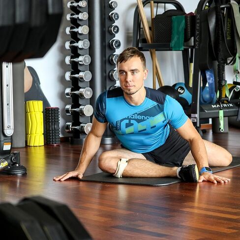 دعامات الركبة ذات الحجم الكبير من KARM لألم الركبة ذات الحجم الزائد - حزام دعم وتر الرضفة، حزام الركبة الرضفي، دعامة الركبة لتثبيت الرضفة ذات الحجم الزائد. وصلات للركبة (مقاس كبير؛ زوج من شريطين باللون الأسود) in Kuwait