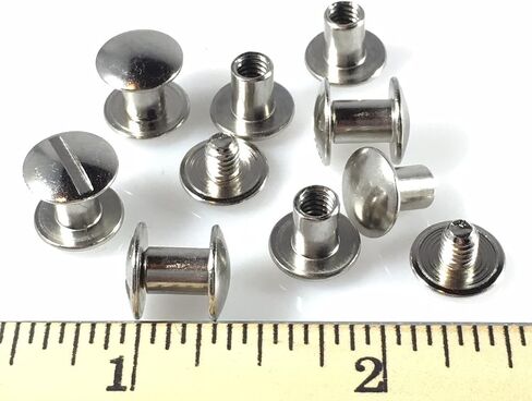 براغي شيكاغو 1/4" سادة 25 قطعة فضي Np in Saudi Arabia