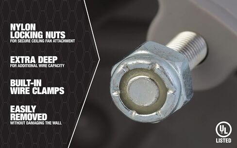 ساوث واير مروحة ام اس بي فان تدعم 50/ باوند؛ اقصى عمق قابل للتعديل؛ رمادي in Kuwait