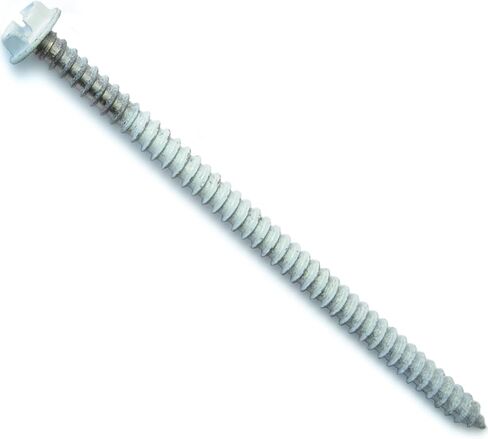 Hard-to-Find Fastener 014973187071 White Hex Head Sheet Metal Screws, 8 x 3, Piece-10 in Saudi Arabia