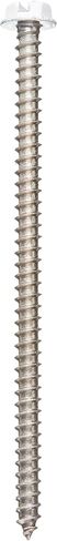 Hard-to-Find Fastener 014973187071 White Hex Head Sheet Metal Screws, 8 x 3, Piece-10 in Saudi Arabia