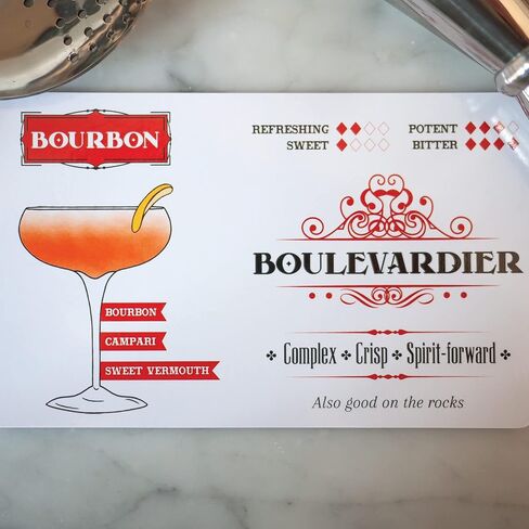 Cocktail Recipe Cards | Fundamental Cocktails for the Home Bartender in Saudi Arabia