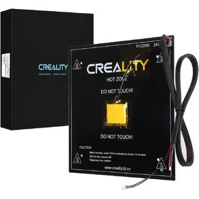 سرير Creality Official Ender 3 V2 المُدفأ، جزء بديل للطابعة ثلاثية الأبعاد الأصلية Hotbed 220W 24V مع خط كابل متوافق مع Ender 3، Ender 3 Pro، Ender 3 V2 in Kuwait