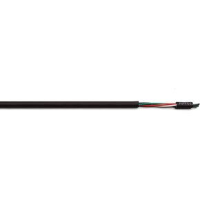 سلك كابل KWANGIL 26AWG 6 موصل (UL2464) - طاقة LED عالية المرونة من النحاس المصبوغ غير المحمي للأمان ضد السرقة - للتركيبات ذات الجهد المنخفض (أسود غير لامع 20 قدم)